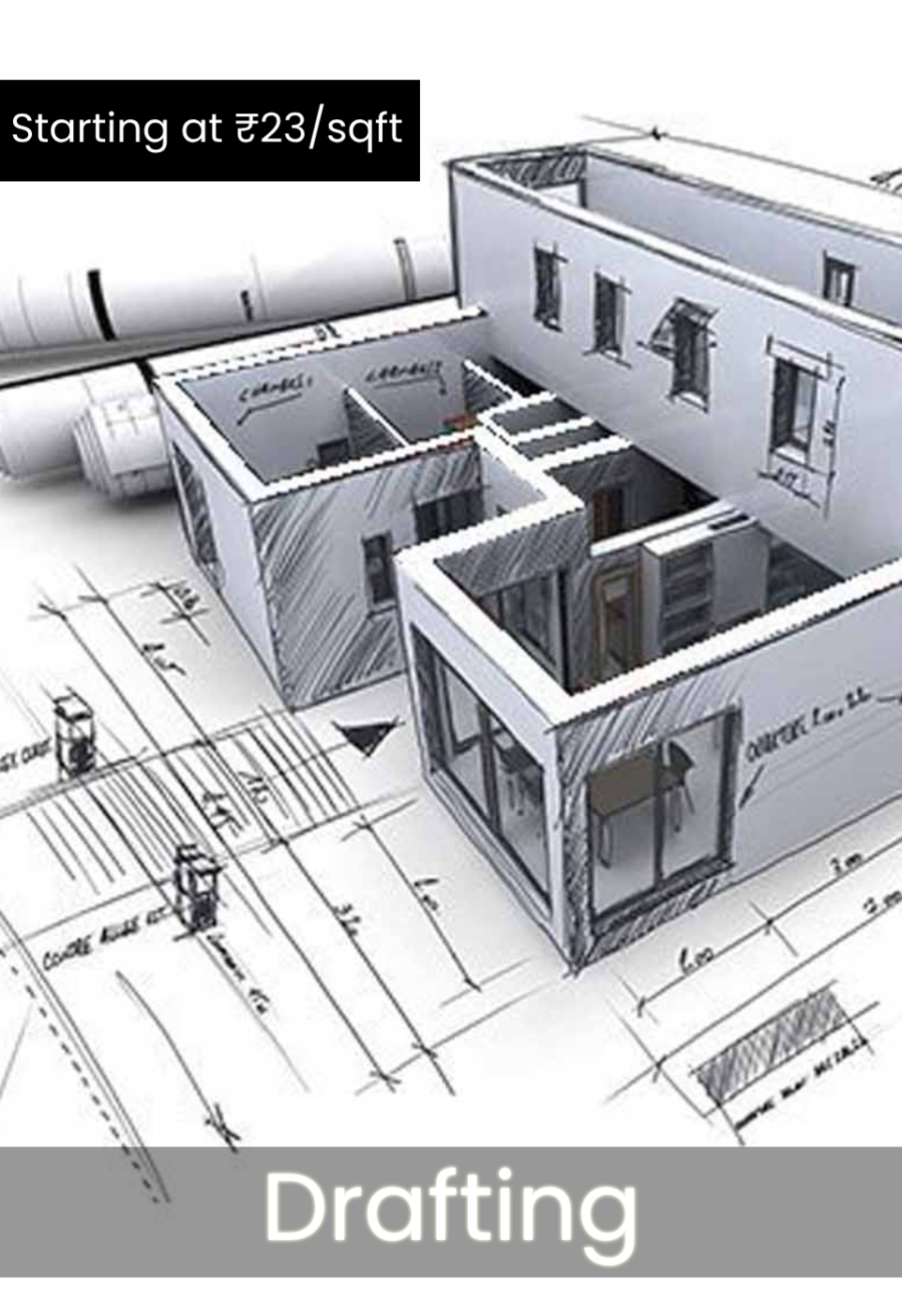 rates of drafting service in Jaipur by nbp interiors