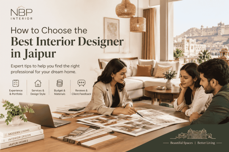 How to Choose the Best Interior Designer in Jaipur