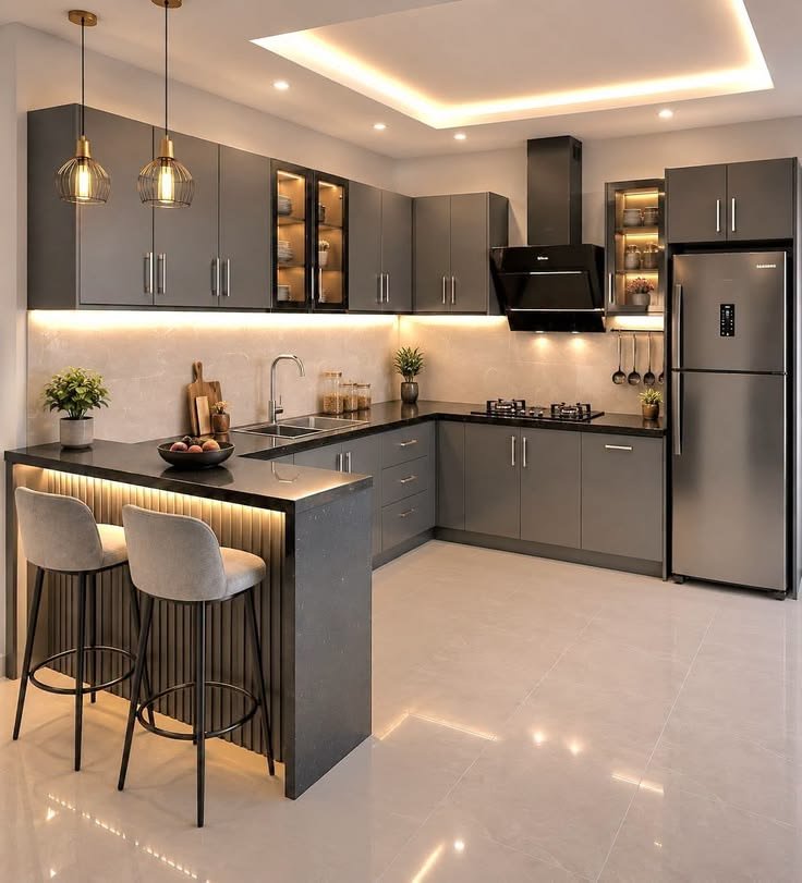 Island Modular Kitchen in Dehradun