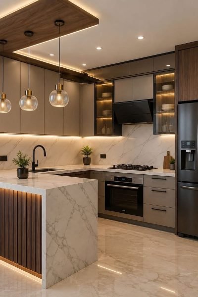 Island Kitchen Layout