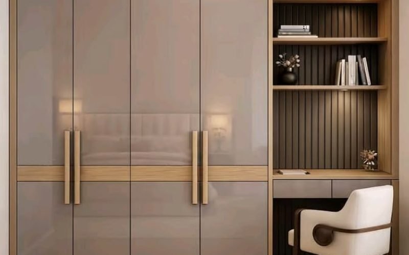 Fitted wardrobe by the best wardrobe designer in Jaipur for your badroom