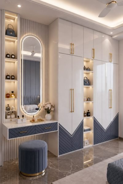 Get best wardrobe by the Modular Wardrobe Manufacturers in Jaipur